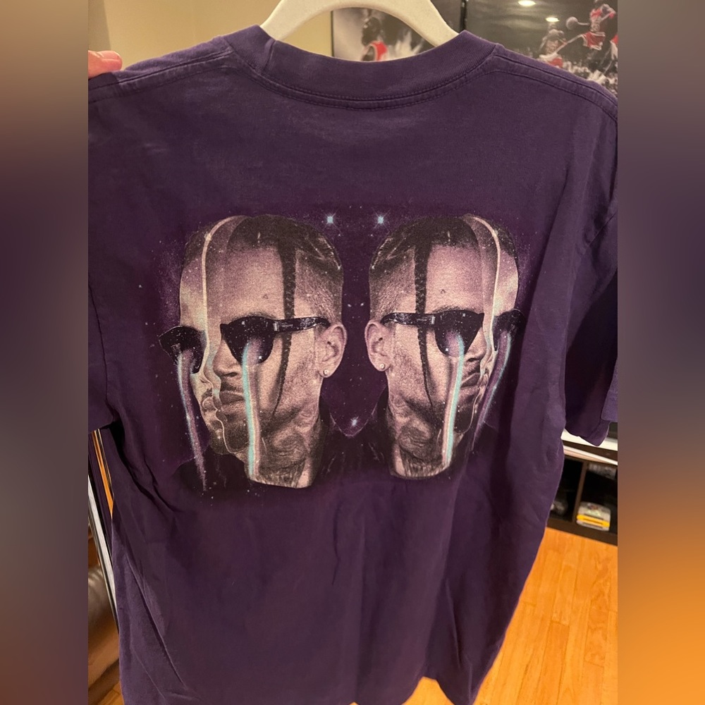2019 Chris Brown Indigoat Tour Shirt Rare Mens Size Small